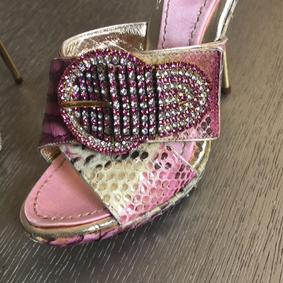 Massimo Dogana Sandals Size 6.5 - Picture 4 of 14